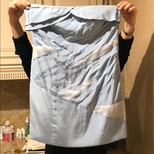 Alice and Olivia light blue mini dress